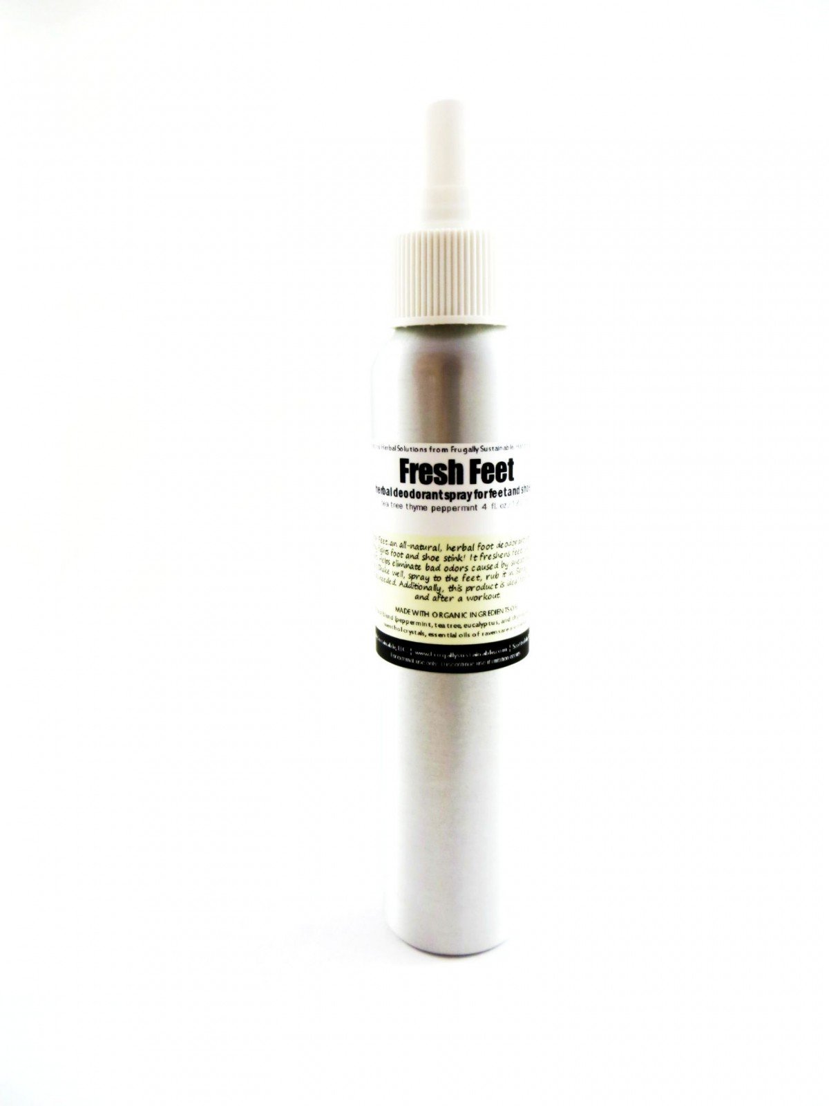 fresh feet spray fresh feet deodorant spray by Frugally Sustainable
