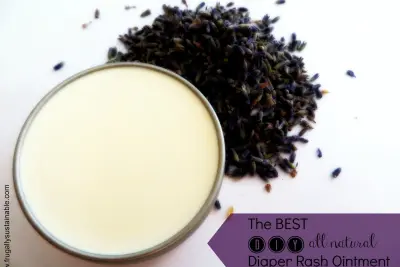 How to Make The Best All Natural Diaper Rash (and Topical Yeast Infection) Treatment Ointment at Home
