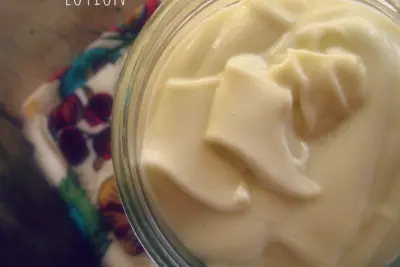 Homemade Moisturizing Winter Lotion